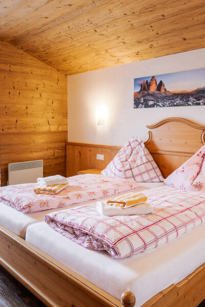 Apartment Obertauern Bett Zimmer